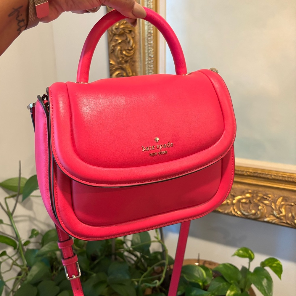 Kate Spade Vibrant Pink Crossbody Bag